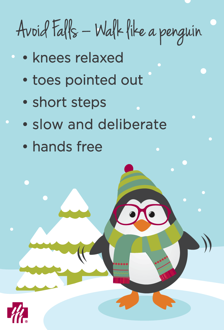 Winter walking safety: Walk like a penguin | Shine365