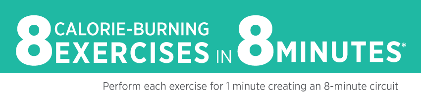 eight exercises in eight minutes
