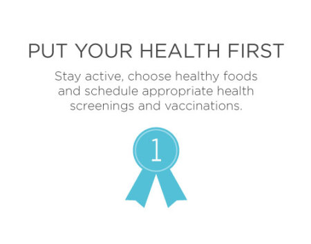 put your health first