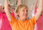 women exercising, bone density scan
