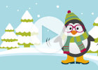 winter walking safety, walk like a penguin video
