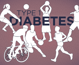 Diabetes affect athletes graphic