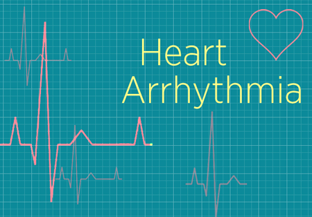animated heartbeat on EKG machine