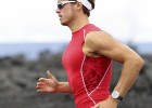 runner wearing compression sportswear