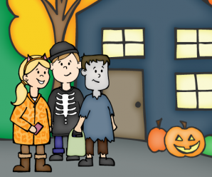 Safety tips for kids trick-or-treating with no adult