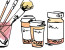 medicine cabinet illustration