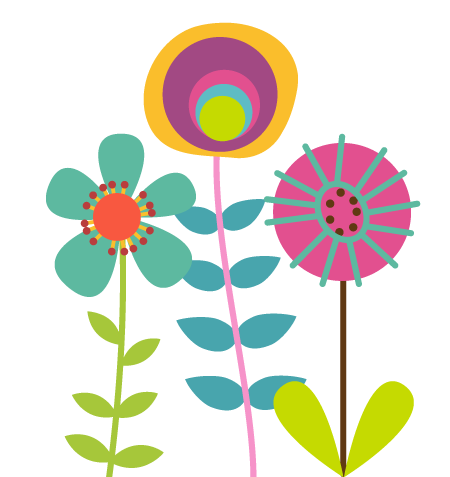 Spring Flowers Graphic