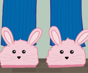 Illustration: Stripped pajamas and bunny slippers - What you need to know about sleepwalking