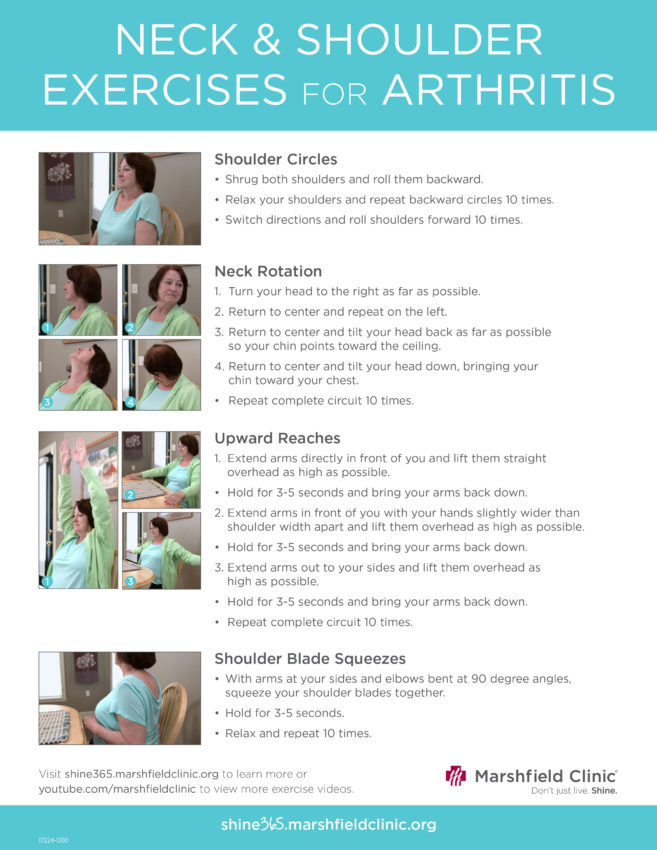 Video Neck and shoulder exercises to relieve arthritis pain Shine365
