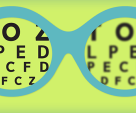 Eye glasses illustration - Vision protection