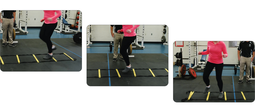 agility ladder ankle strengthening exercises after sprain