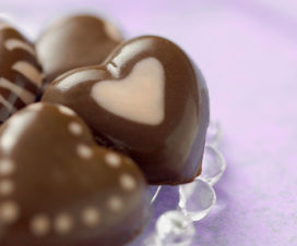 Dish of chocolate hearts - How many chocolates can I have?