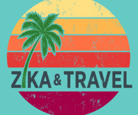 illustration - the zika virus and traveling