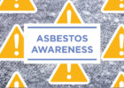 Asbestos awareness graphic