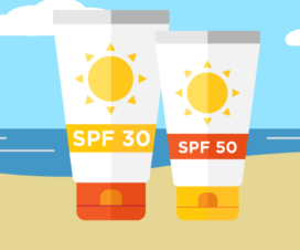 SPF illustration - Sunscreen