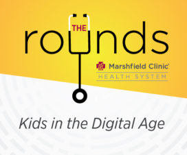 Rounds podcast graphic / PODCACST Kids in the Digital Age / 4-18 / feature