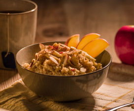 Apple-Cinnamon Quinoa Bowl, recipe