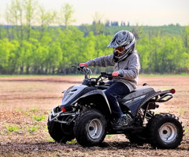 ATV-Safety / protective gear / riding ATV