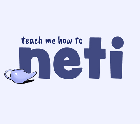 Graphic of neti pot