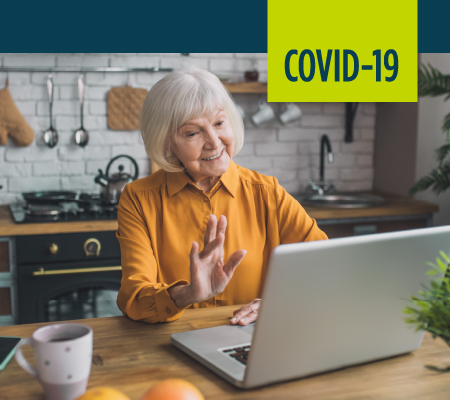 How to talk to older adults about COVID-19 and social distancing.