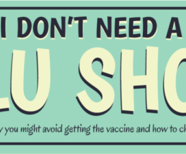 graphic that says I don't need a flu shot