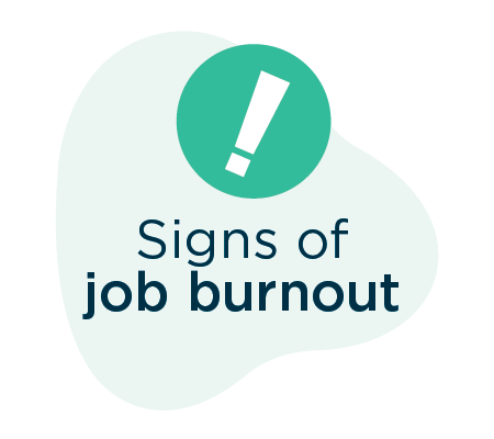 signs of job burnout and mental exhaustion
