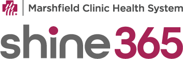 Marshfield Clinic Health System Shine365 mobile logo