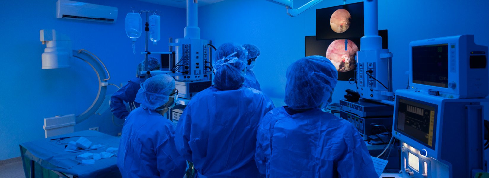Endoscopic spine surgery offers minimally invasive option for people with spine and back pain; operating room